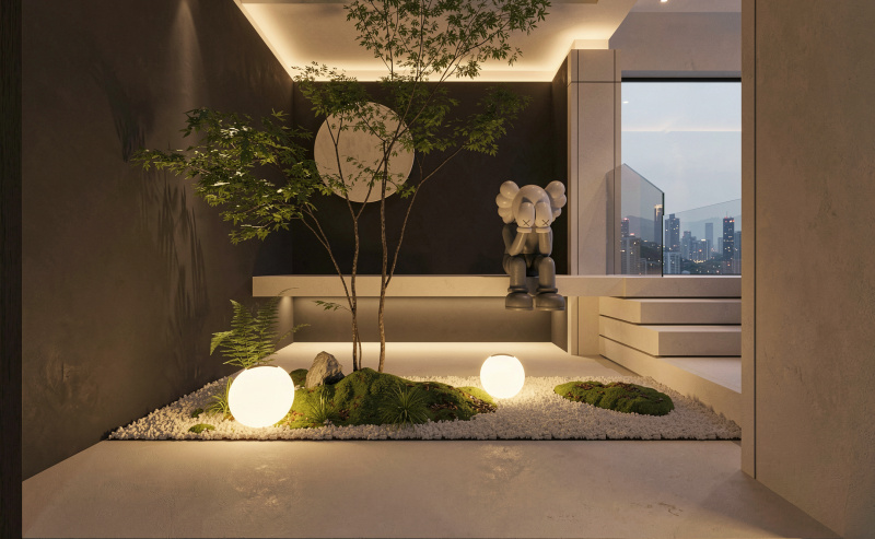 现代简约｜浅灰与原木的安静日常 实景图4